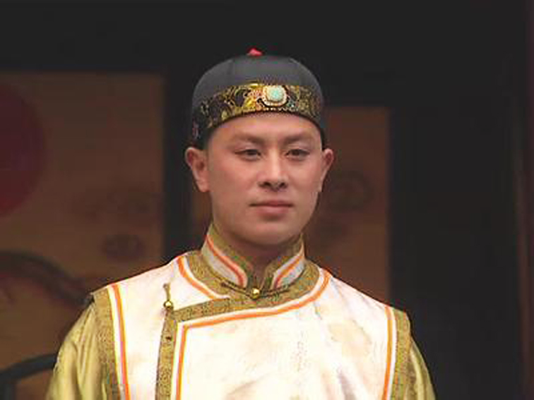 电视剧中的宝亲王弘历
