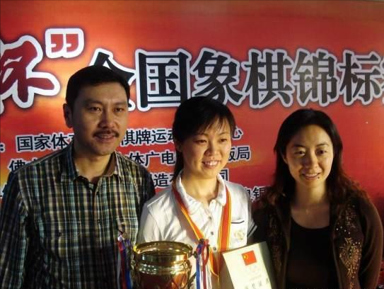 中国象棋明清夫妇英俊潇洒闫文清六冠王少年成名胡明