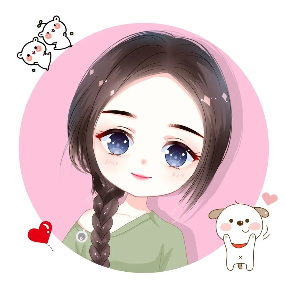 好看的微信卡通头像2022新版女生卡通头像