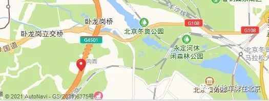 六环路卧龙岗隧道南 外环4【六环外】六环路火寺路出口西3-房山区