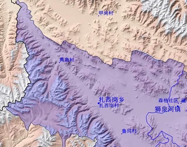 西藏典角村中国离印军最近的村庄前方距印军碉堡只有600多米