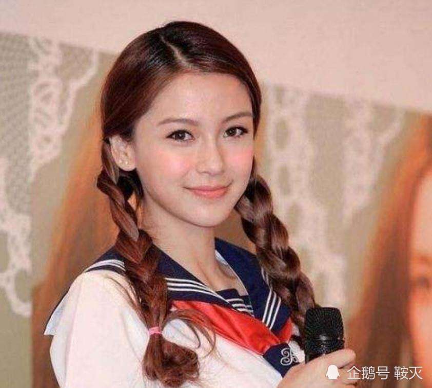 angelababy十年前日本照片被曝光跟现在照片做一个对比