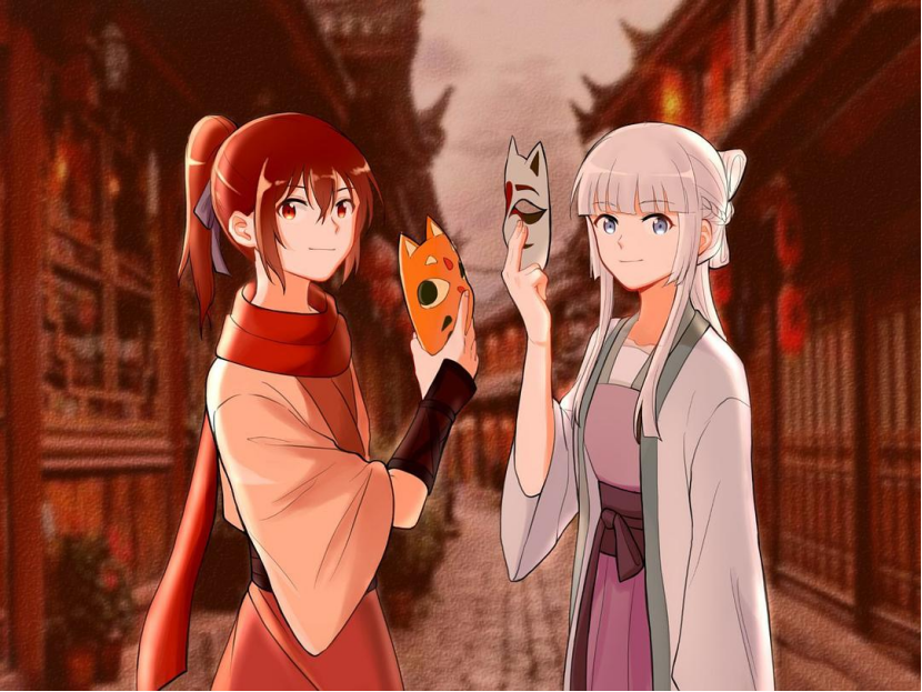 《风灵玉秀》最早为b站2016拜年祭单品《婕纶二重奏》之《发如雪》