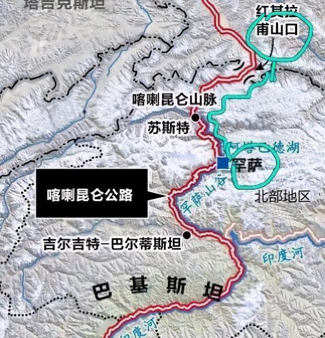这条公路穿越喀喇昆仑山脉,兴都库什山脉,帕米尔高原,喜马拉雅山脉