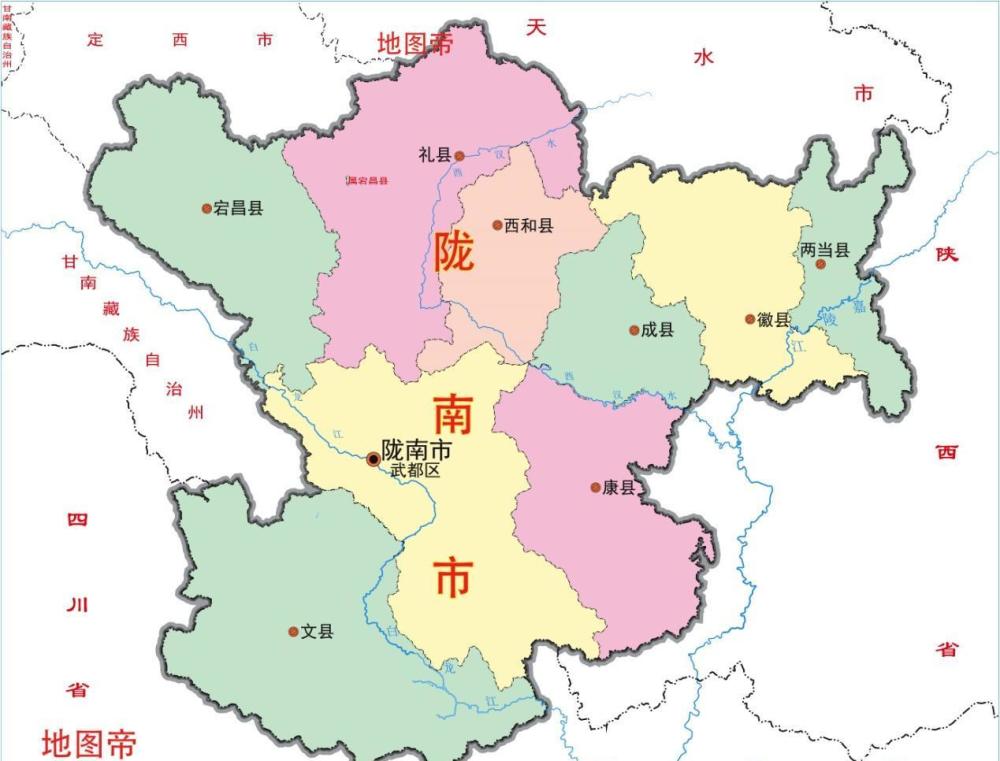 大致上有两个说法,第一个说法是如今的甘肃省陇南市宕昌县.