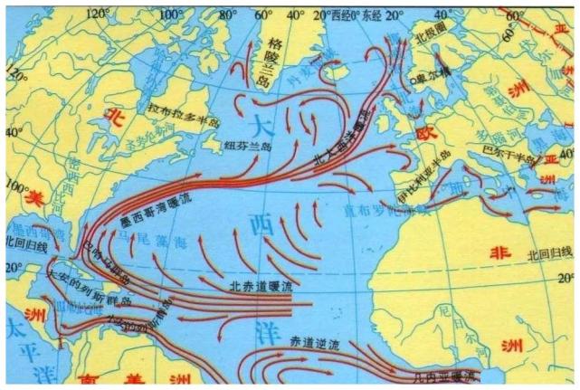 位于欧洲西部大西洋中的"北大西洋暖流,是不是最强大的暖流?