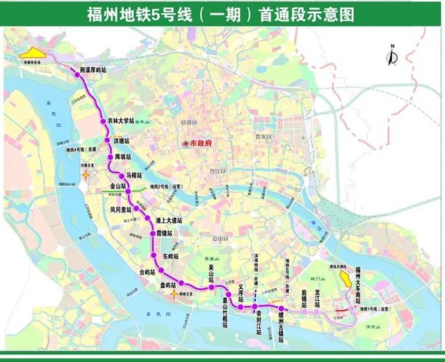 地铁福州两条地铁空载试运行