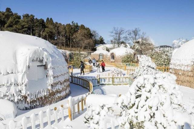 跑马岭·齐鲁雪乡作为山东省内首家雪乡主题度假区,与其他冰雪项目