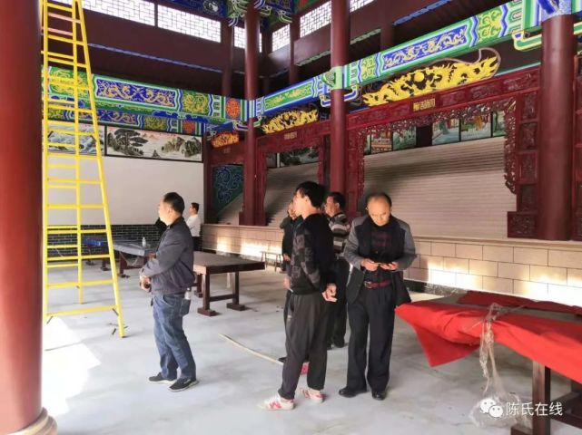 广西博白县陈氏两会到合浦公馆镇陈胡公祠参加两祠