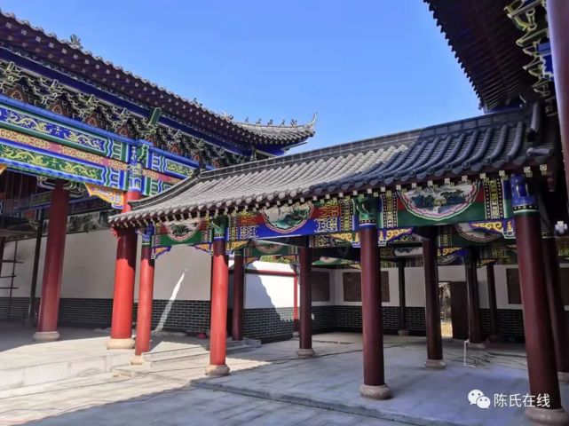 广西博白县陈氏两会到合浦公馆镇陈胡公祠参加两祠