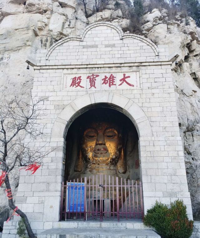 我在爬千佛山时,有时也会爬一下佛慧山,从山上经大佛头,下去就是开元