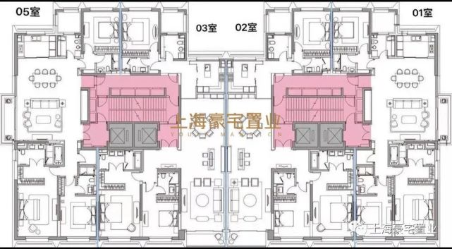 10㎡格局:3房-2厅-3卫古北一号,云锦东方,绿城黄浦湾,恒大滨江华府