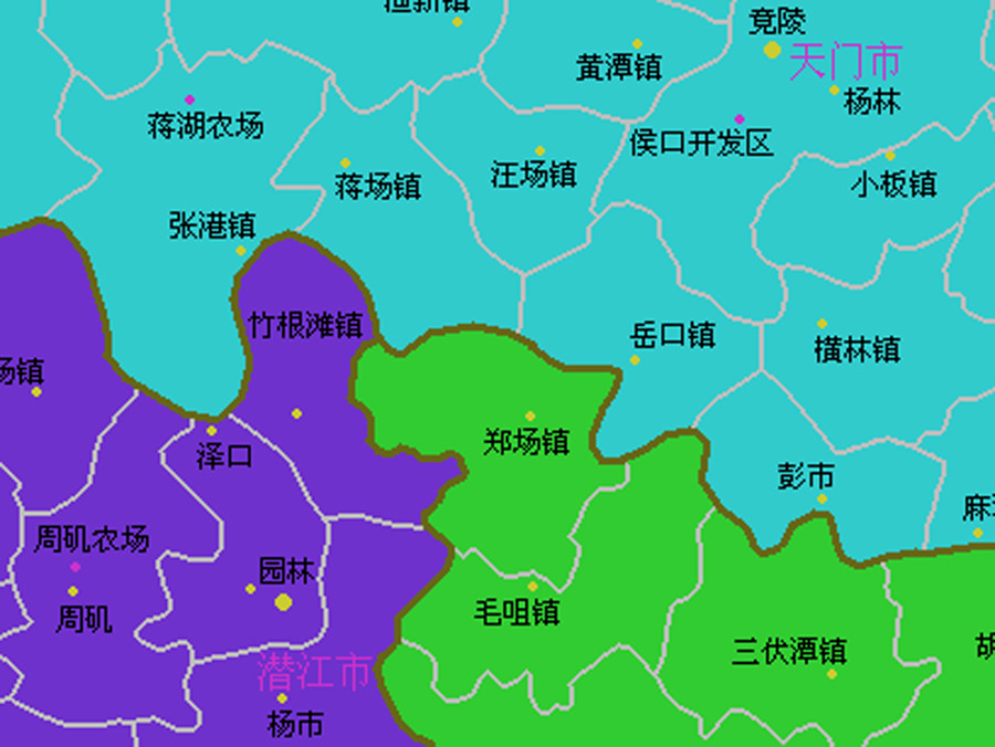 畅想天门潜江仙桃三个省直管县级市组建地级市