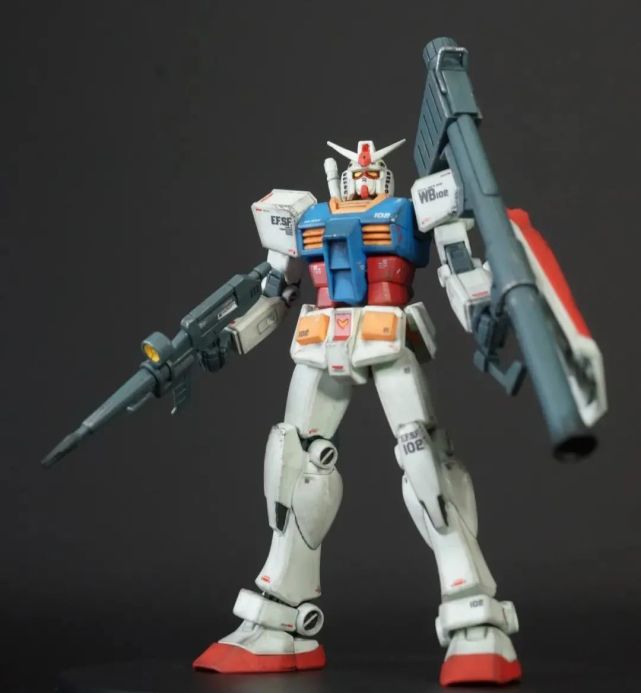 万代eg rx78-2高达(全武器套装)