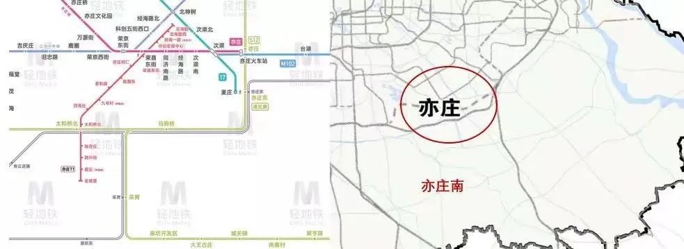 但一旦出了六环路,南部基本上就看不到地铁了,包括采育,青云店,长子营