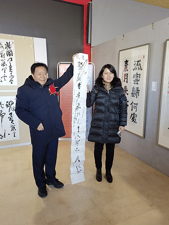 翰墨书香—忽培元书画作品展在人民幸福美术馆隆重开幕