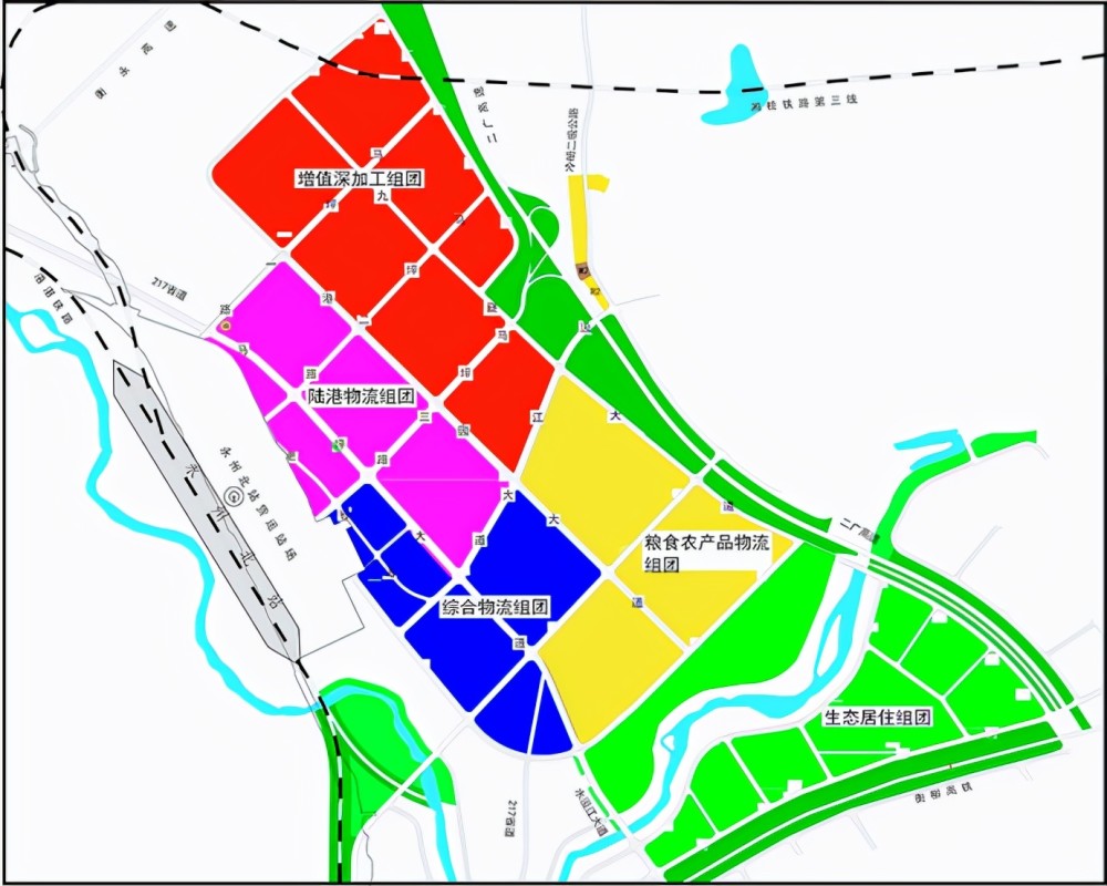 图4永州国际陆港建设项目与永州北货场工程规划图图5永州火车站改