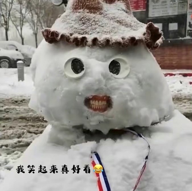 表情包一组雪人的搞笑表情包7期