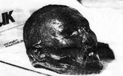 黑喇嘛的人头是被苏联方面带回了莫斯科,用福尔马林溶液做成了标本