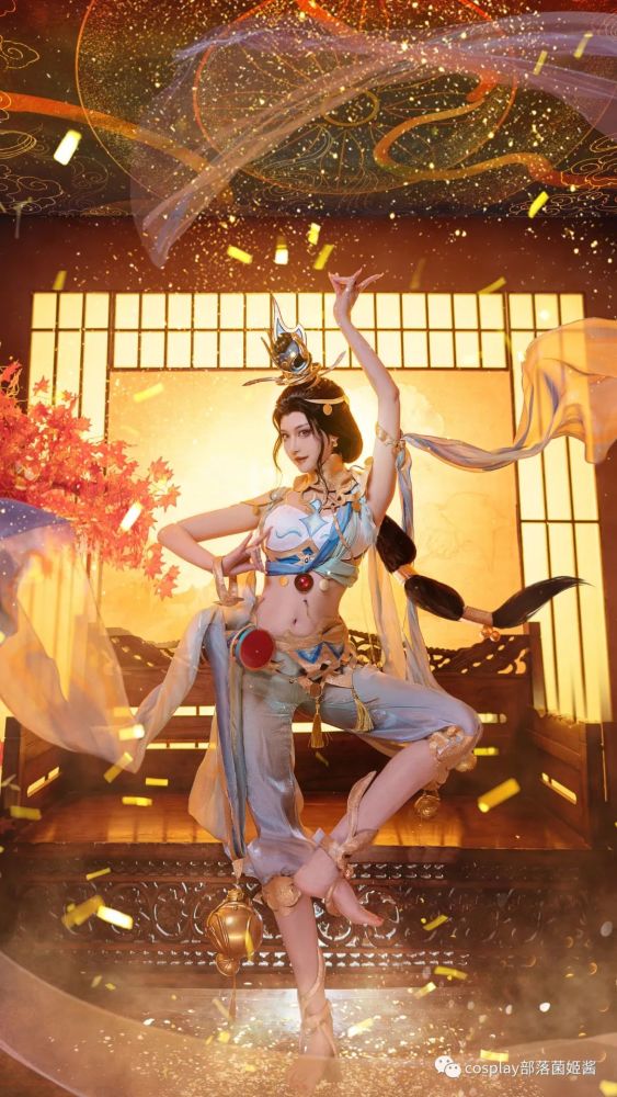 cos67王者荣耀同人貂蝉遇见胡旋露儿