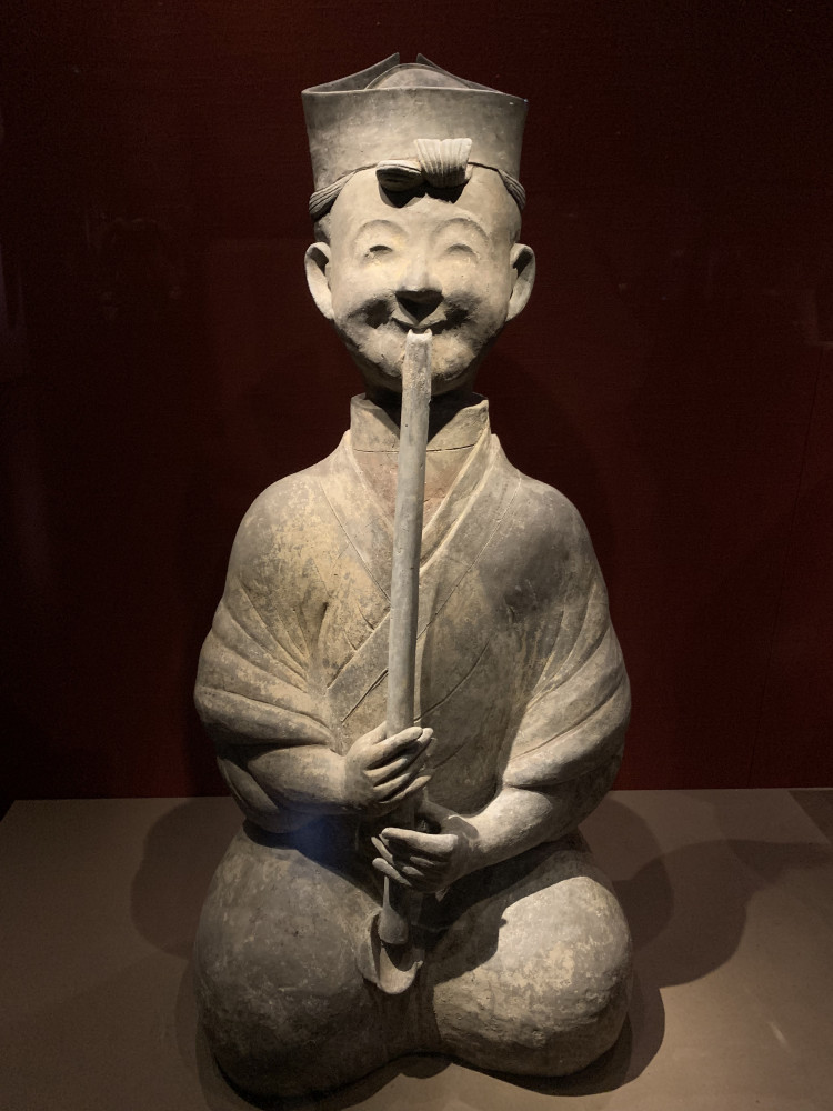 图说来自天府的表情成都博物馆藏陶俑