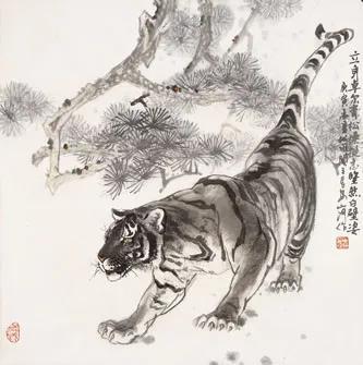 虎年话画虎——采访画虎名家夏山河