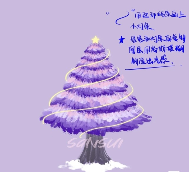 你们想要的圣诞树教程