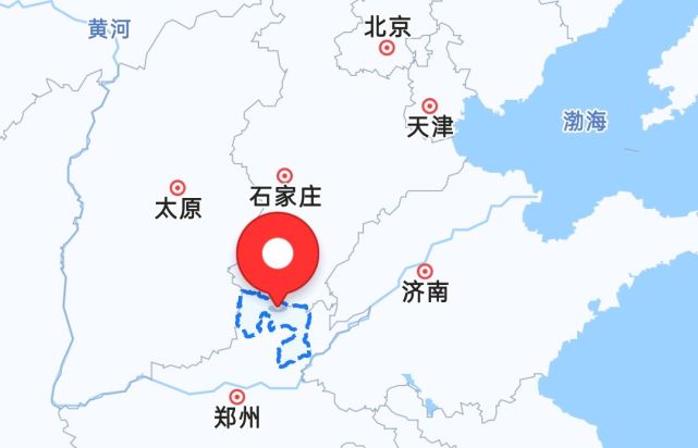 安阳不仅隶属于河南,从地理位置来看,安阳南距郑州直线距离约164千米