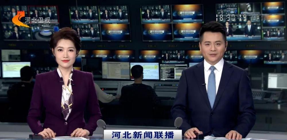 2021年3月27号,《河北新闻联播》出现女主播:傅敏.