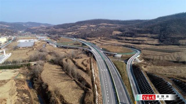 国家高速菏泽至宝鸡联络线旬邑至凤翔高速公路正式通车