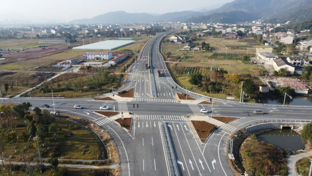 今天上午104国道西过境平阳段通车