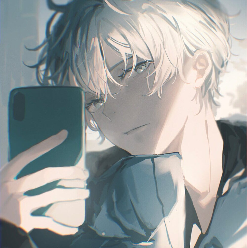 动漫男头ins