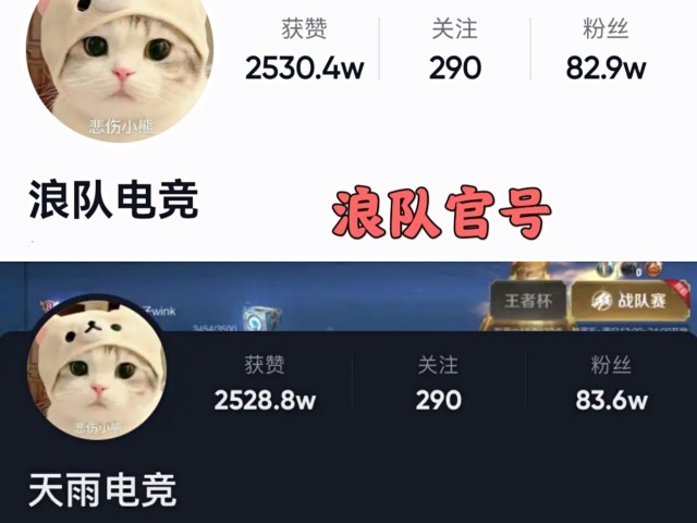 王者荣耀浪队发生内讧,天雨携号直接跑路,发帖斥责世予子太恶心