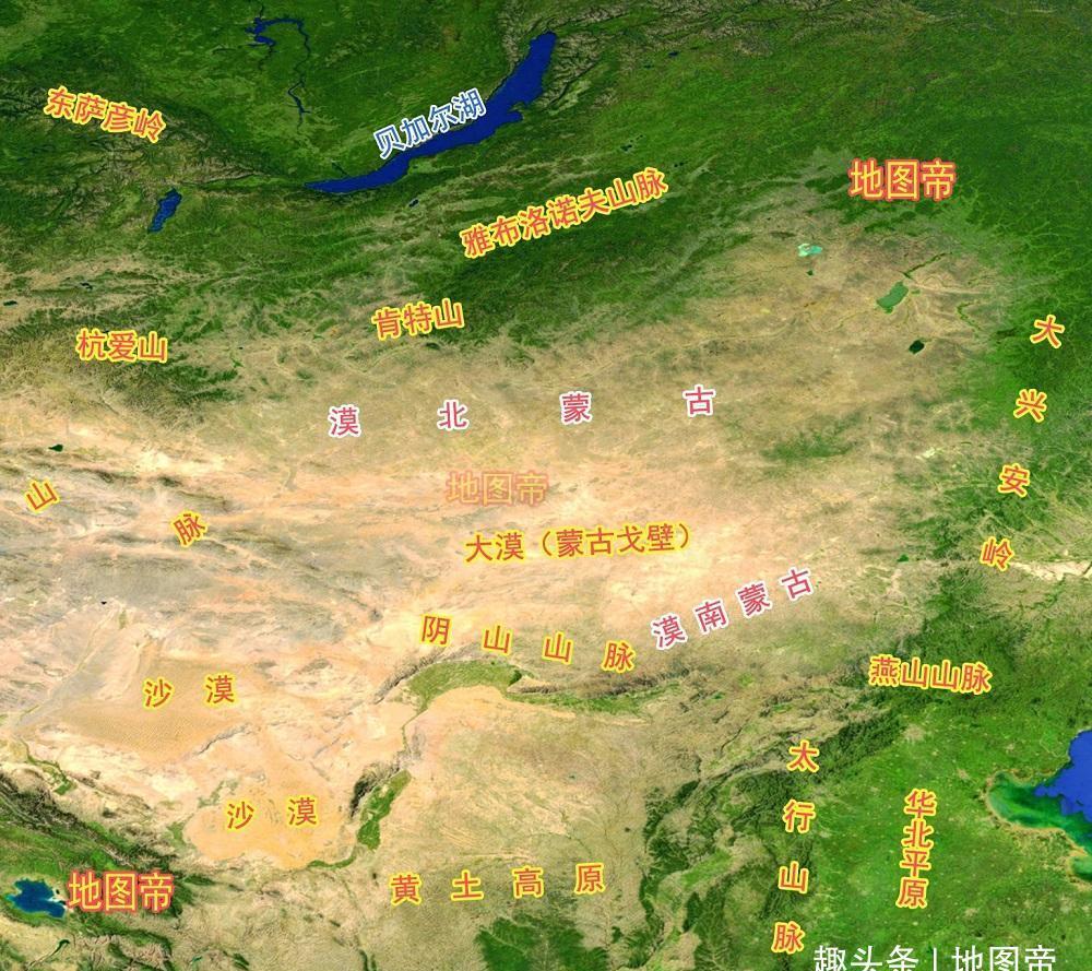 古代漠南漠北是如今的内蒙古与蒙古国吗