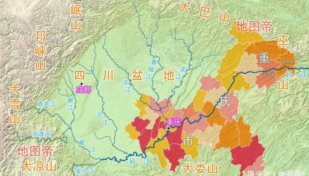 四川为何叫四川历史上为何又称为三蜀大地