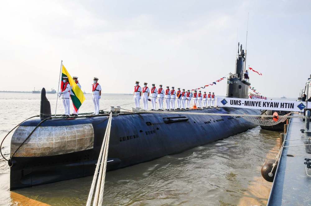 缅甸海军新增第二艘潜艇对潜在对手海军构成重大威胁
