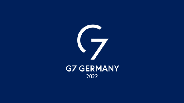 2022年g7官方logo发布|德国_时政|阿尔卑斯山脉|七国集团|德国政府