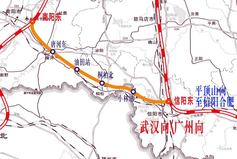 规划漯河南站宁洛高铁南下驻马店信阳机会来了