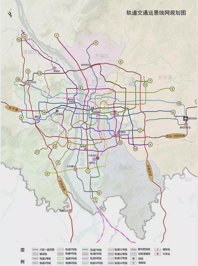 长沙2035总体规划公示这些重点不容错过