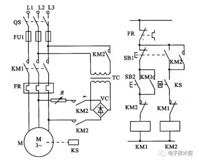 75个电气控制接线图,电子元件工作原理图(电工人收藏