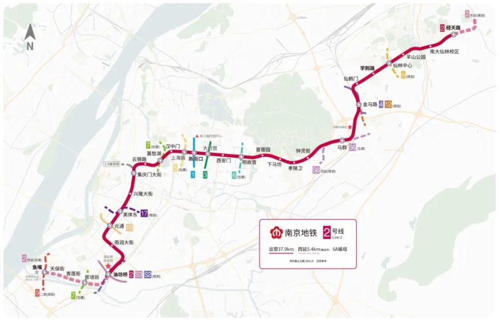 明日南京地铁2号线西延s6号线通车句容楼市会有转机吗