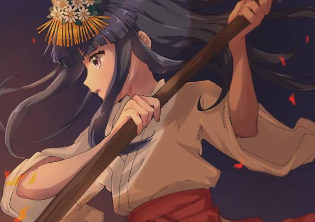 动漫美图:《寒蝉鸣泣之时》古手梨花