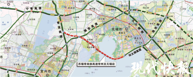 好消息苏锡常南部高速公路常州至无锡段通过交工验收