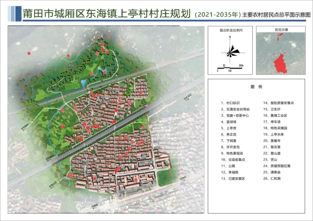 关于公布《莆田市城厢区东海镇西黄村村庄规划(2021-2035年)》的公告