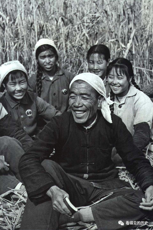 老照片七十年代的山西大寨现在还有几人记得