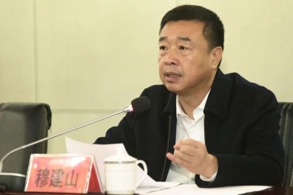 区领导穆建山到阎村镇开展学习贯彻党的十九届六中