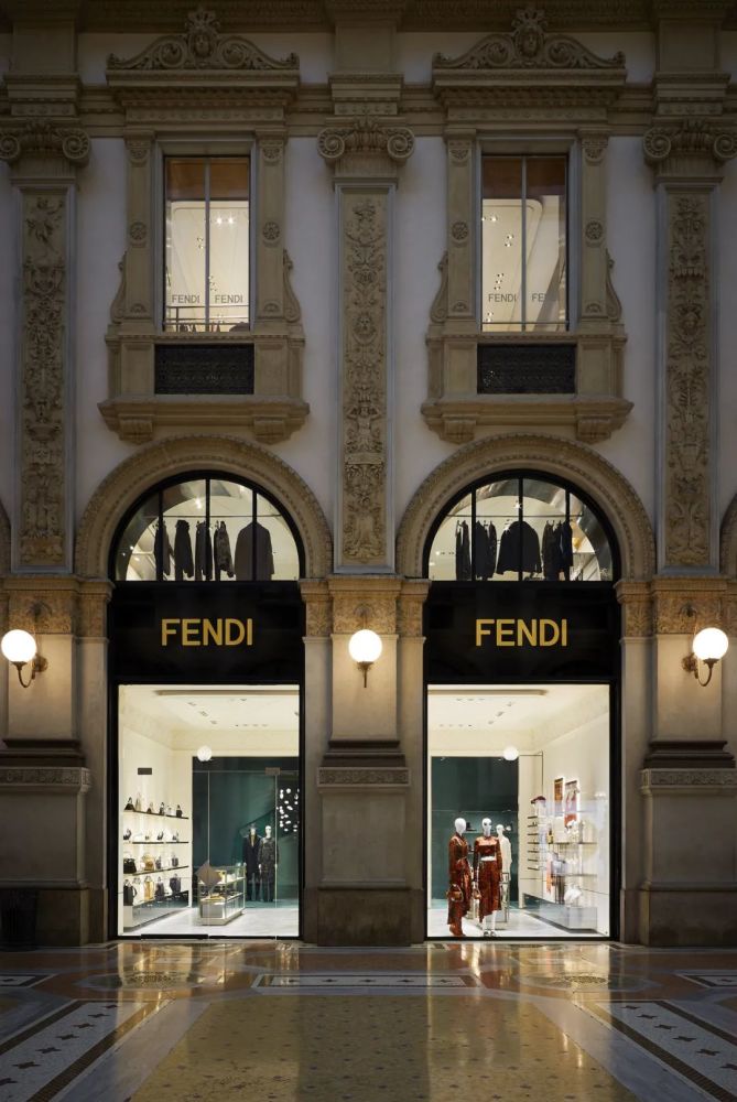 【1036期】芬迪FENDI最新米兰精品店，带你回到 1920 年代 芬迪 FENDI