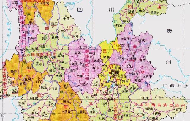 四川与云南的区划调整,四川省2个县,为何划入了云南省?