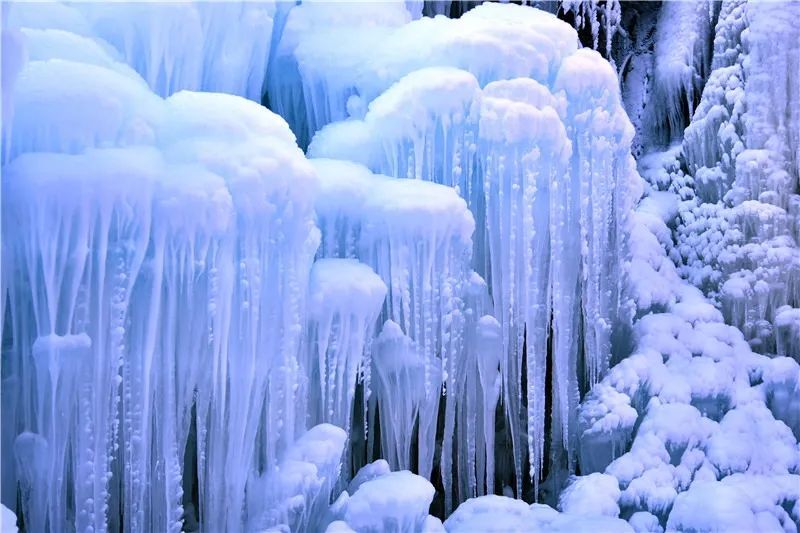 北京神泉峡超美冰瀑惊艳一整个冬季