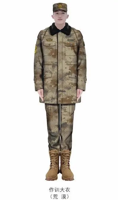 战备,执勤遂行非战争军事行动任务时穿着迷彩作训服区分丛林,荒漠等